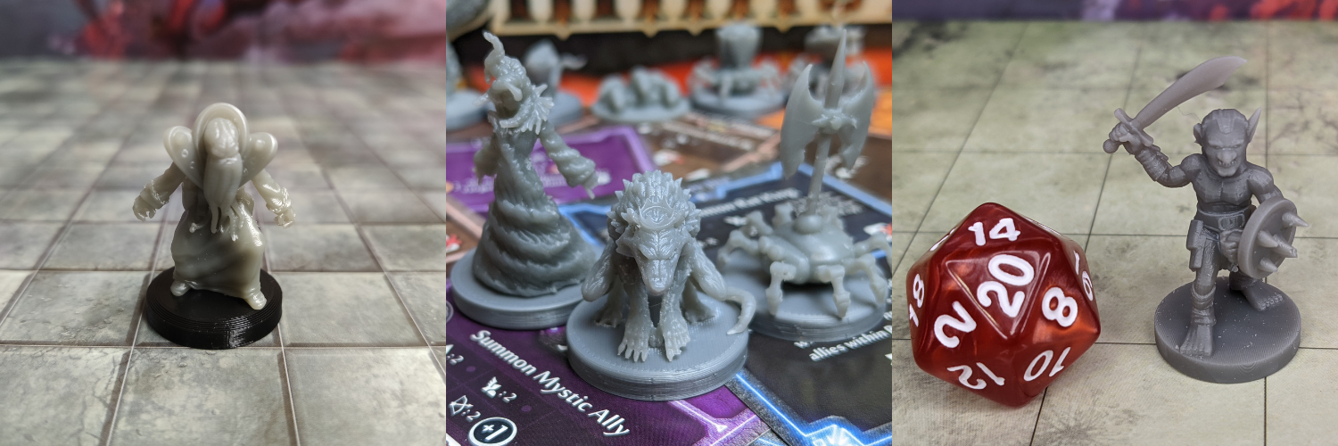 Resin Printed Miniatures