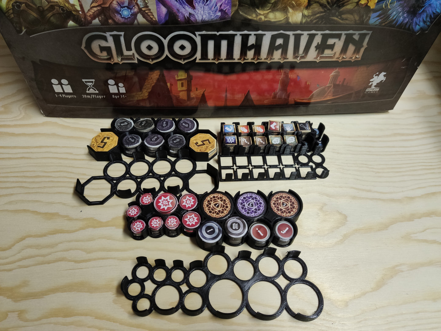 Tile and Token Organiser for Gloomhaven | Frosthaven