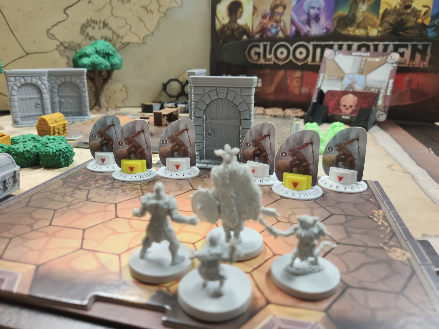 Terrain for Gloomhaven and JOTL Scatter 196 piece | 3D Printed Full Object Replacement Packs