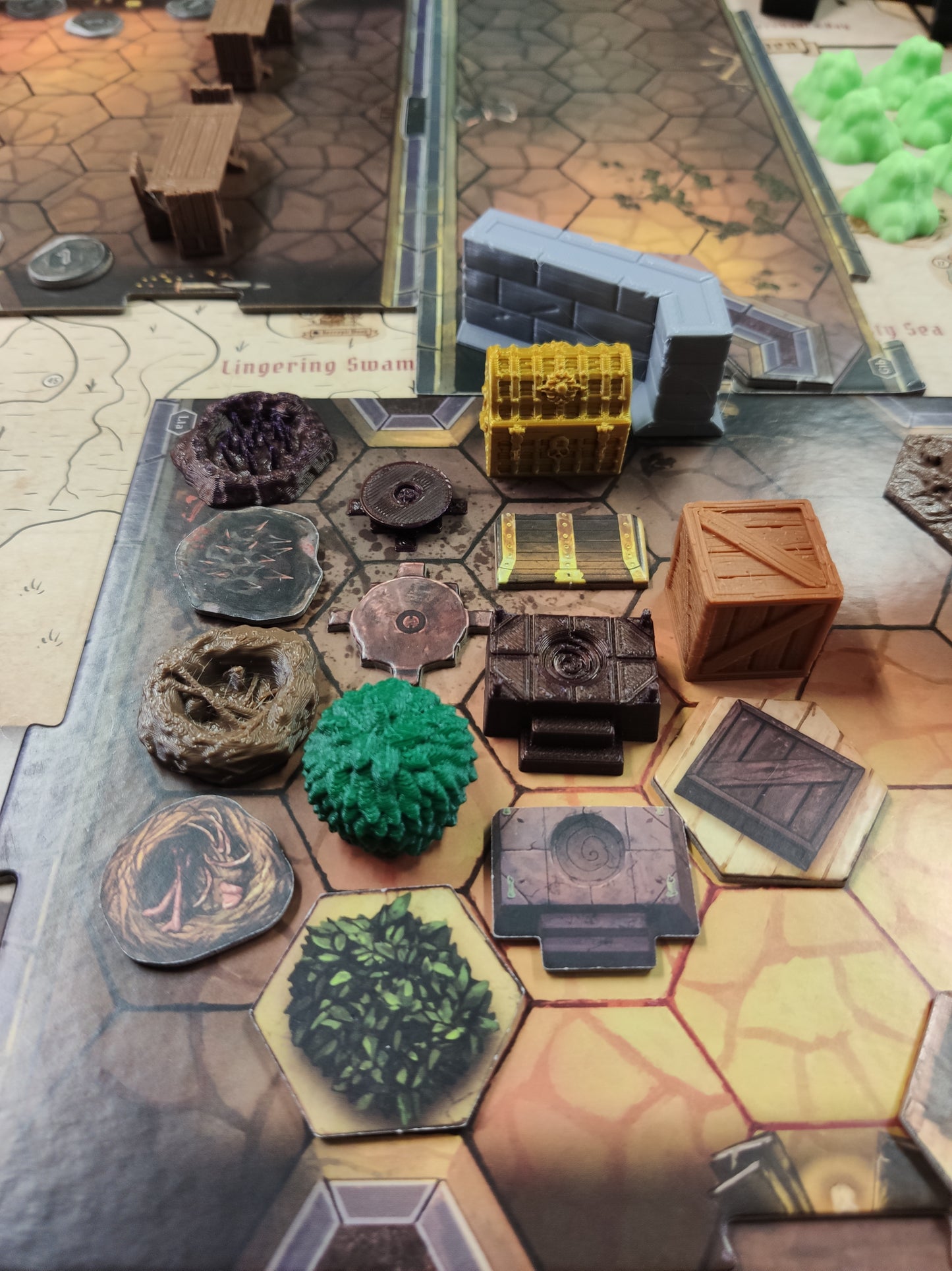 Terrain for Gloomhaven and JOTL Scatter 196 piece | 3D Printed Full Object Replacement Packs