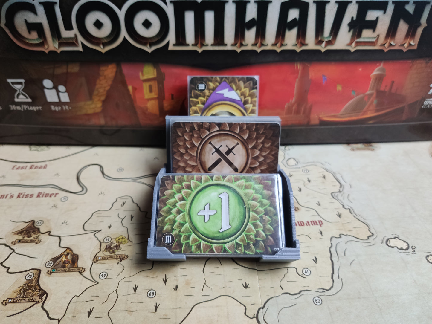 Stacking Monster Deck Holder Packs for Gloomhaven and Frosthaven | Monster Modifier Deck Holder | Ability Card Organiser