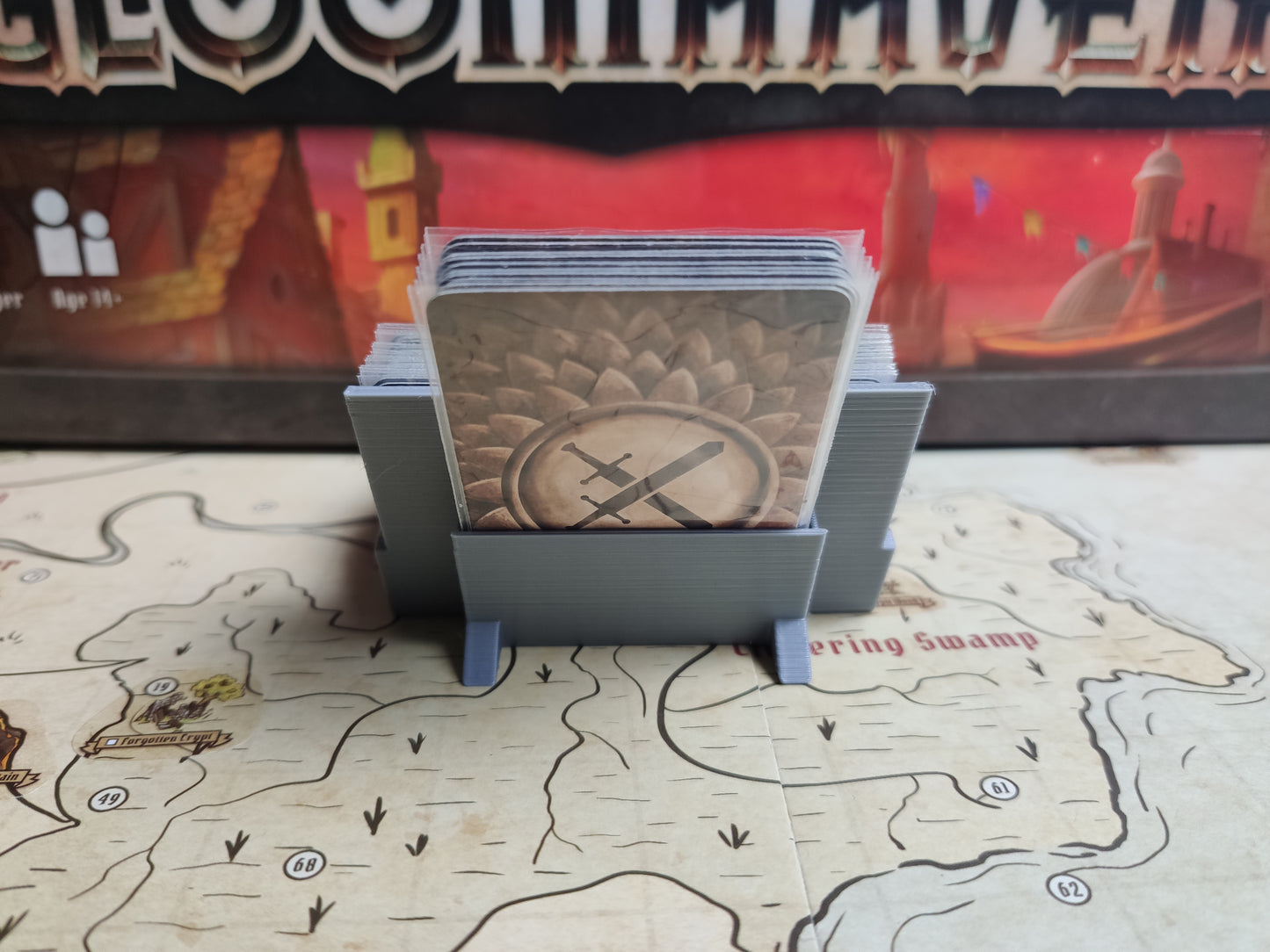 Stacking Monster Deck Holder Packs for Gloomhaven and Frosthaven | Monster Modifier Deck Holder | Ability Card Organiser