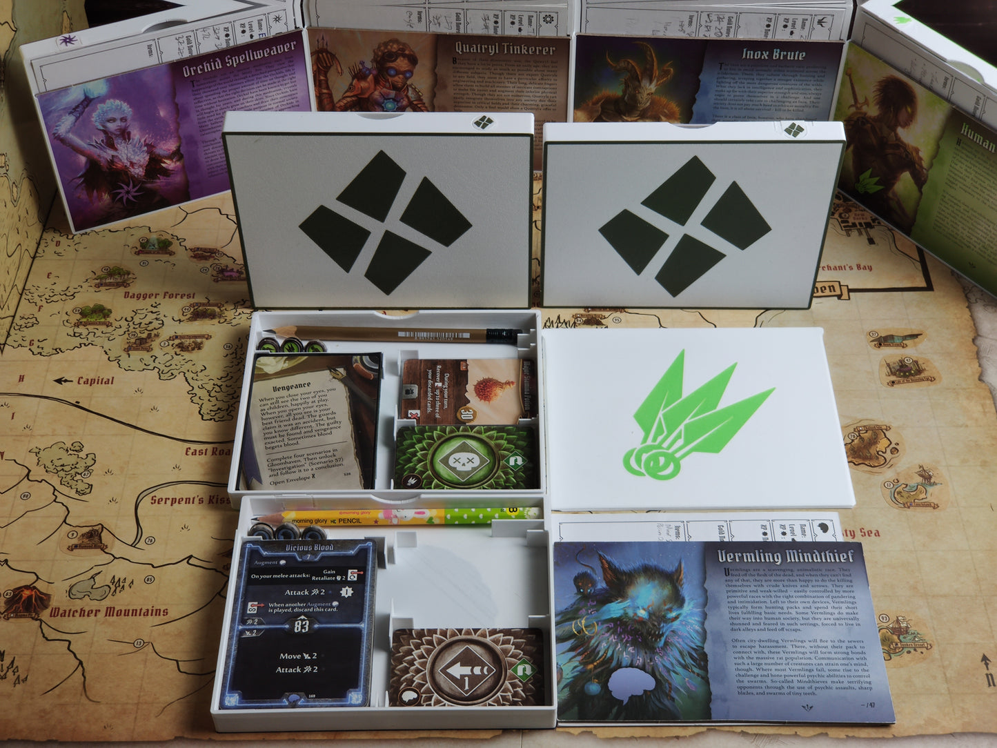 Character Class Boxes for Gloomhaven and JOTL | Box Storage and Organiser