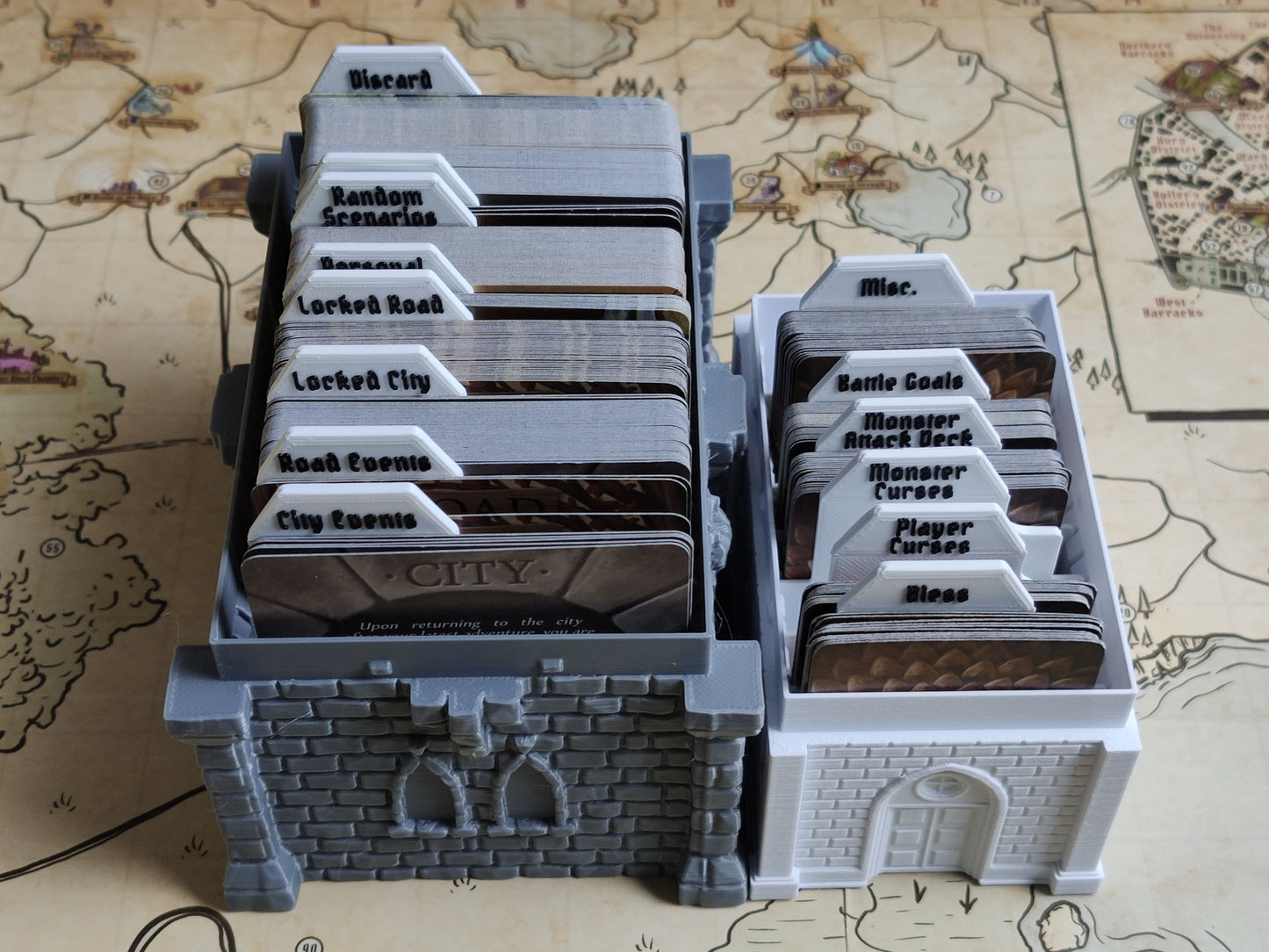 Card Boxes for Gloomhaven and JOTL | Storage Organizer for Cards | Box Storage and Organiser