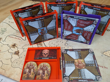 Zenpy Box Organiser for Gloomhaven Monster Tokens, Abilities and Stats