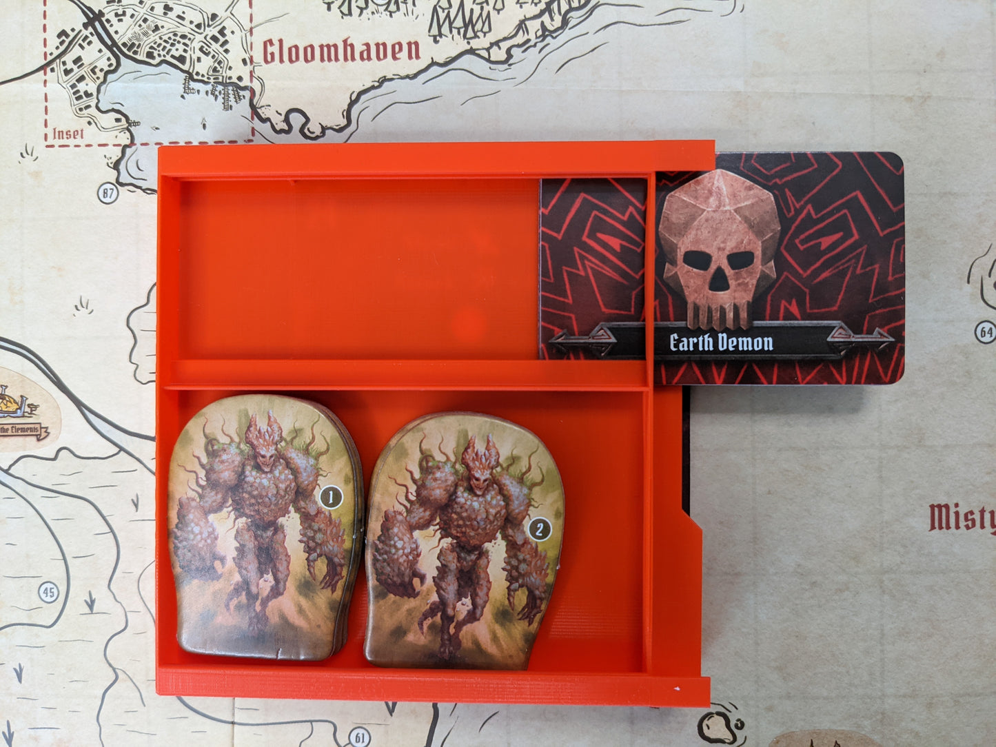 Zenpy Box Organiser for Gloomhaven Monster Tokens, Abilities and Stats