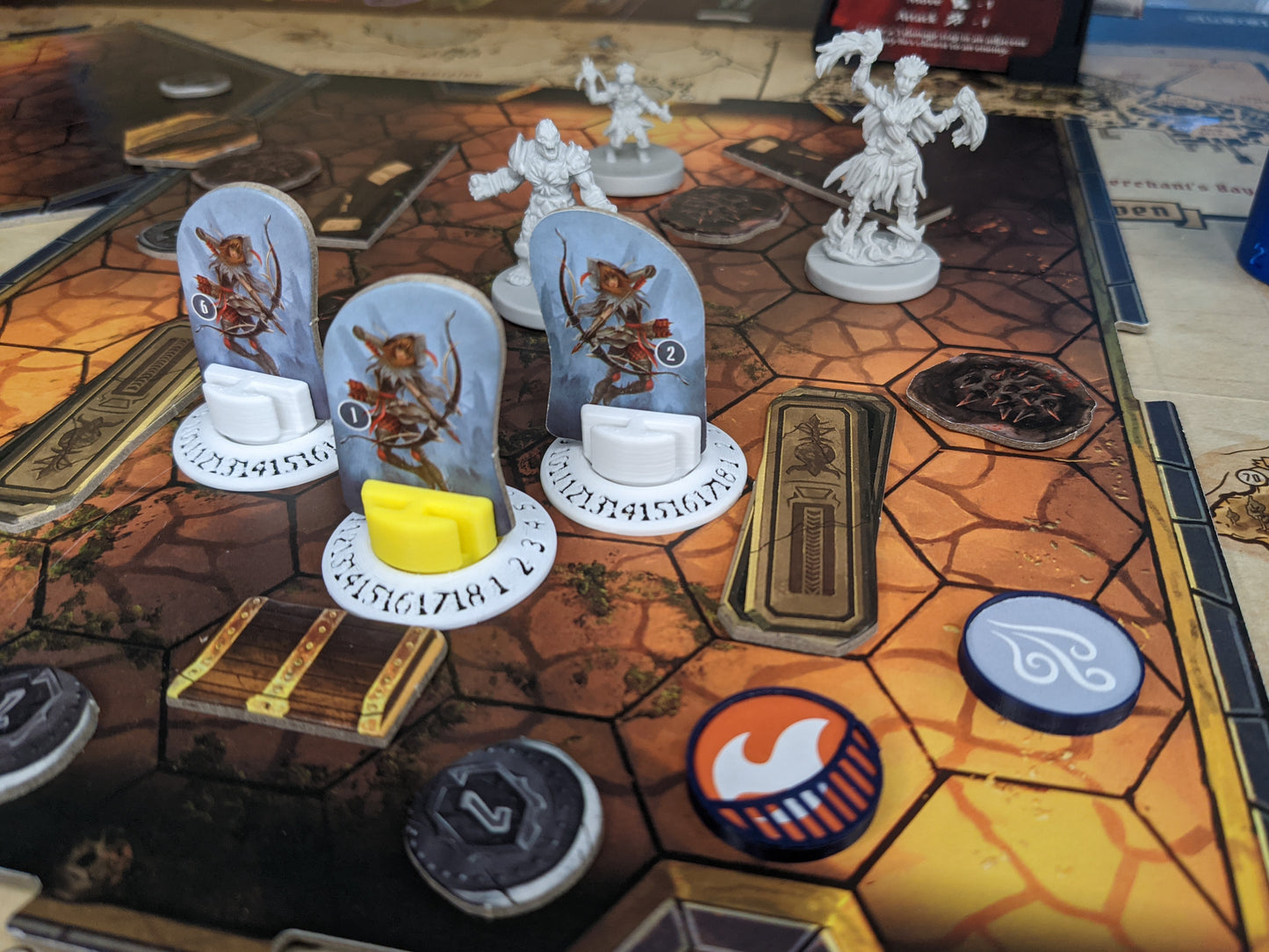 Elements and Round Tracker For Gloomhaven | Game Addon