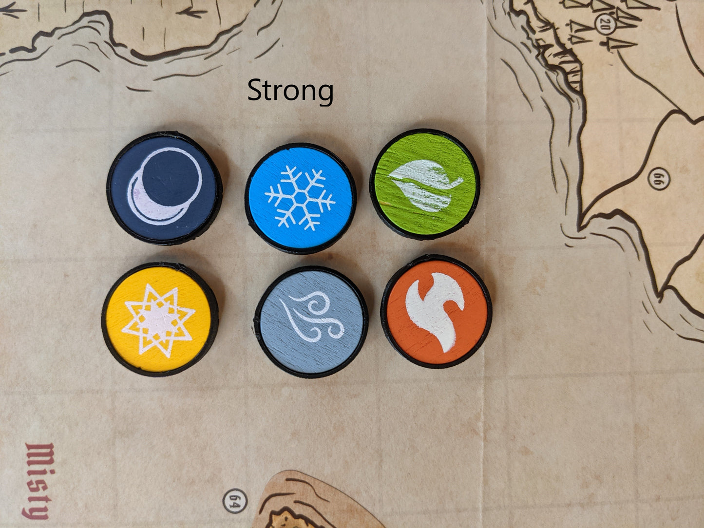 Elements and Round Tracker For Gloomhaven | Game Addon