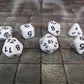 Weighted D&D Dice - D4, D6, D8, D12, D10, D20, D100 | 3D Printed Loaded Dice