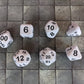 Weighted D&D Dice - D4, D6, D8, D12, D10, D20, D100 | 3D Printed Loaded Dice