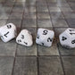 Weighted D&D Dice - D4, D6, D8, D12, D10, D20, D100 | 3D Printed Loaded Dice