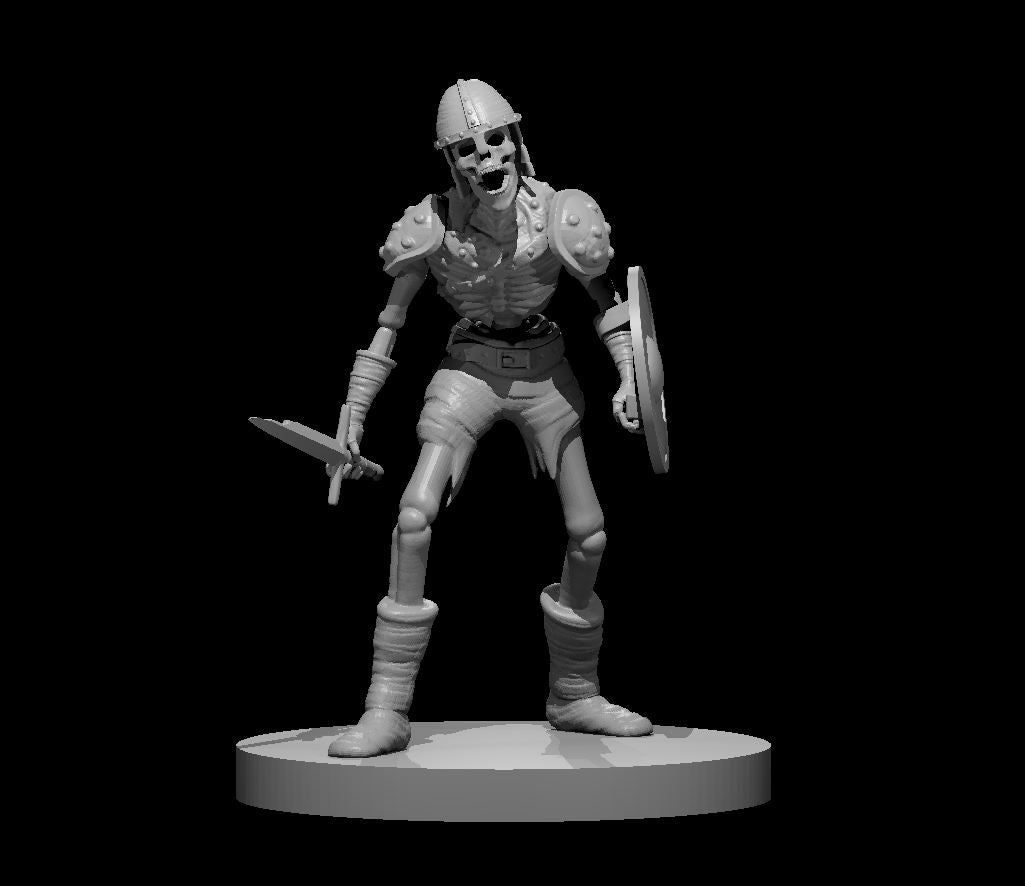 Skeleton | D&D Mini | Resin Printed Miniatures | mz4250