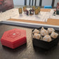 Dice Set with Organiser Case - For Tabletop RPGs, D&D, Pathfinder