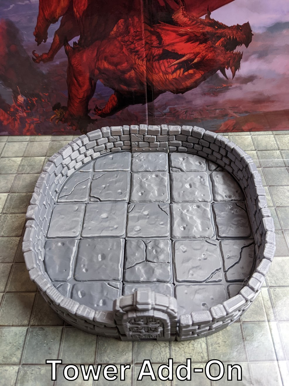 D&D Magnetic Dungeon Terrain Kit - Modular Magnetic Tiles