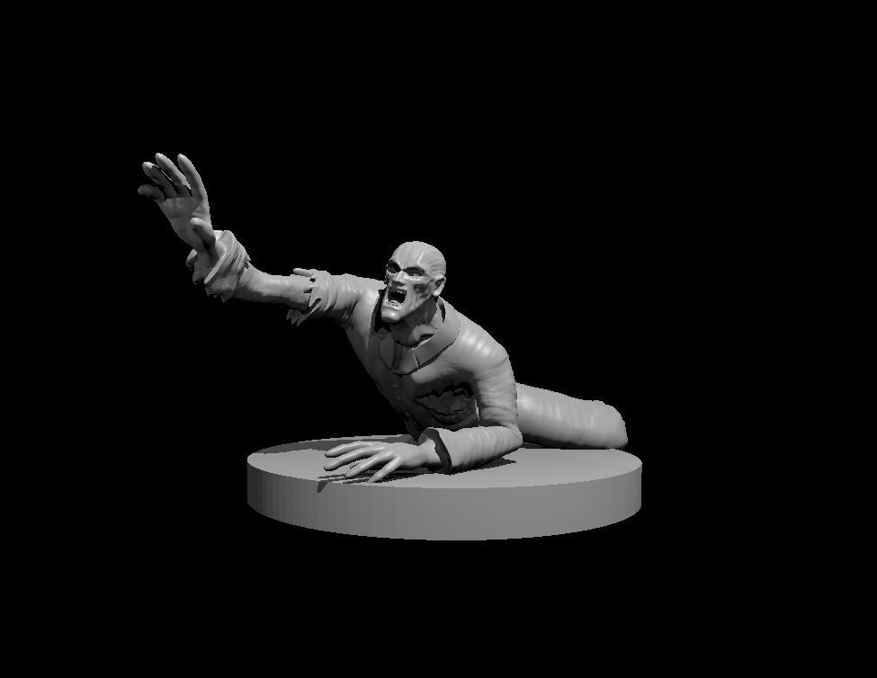 Zombies | D&D Mini | Resin Printed Miniature for Dungeons and Dragons | mz4250