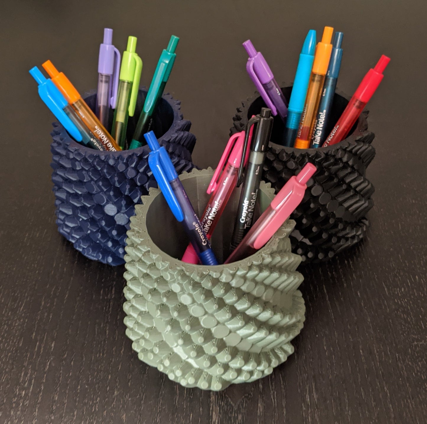 Dragonscale Pencil Holder and Desk Organiser